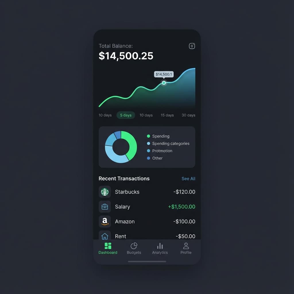 Finance App UI